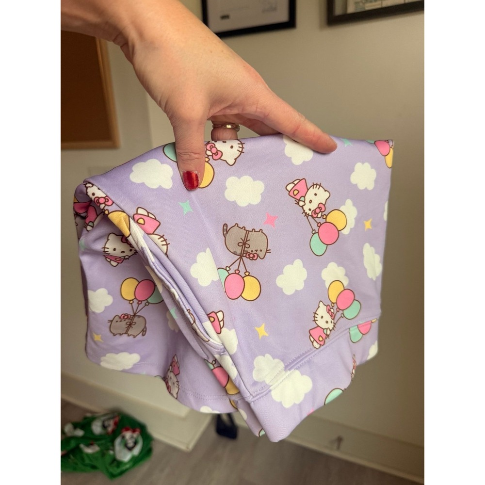 Hello Kitty X Pusheen Lavender Skirt with pockets women's small - Picture 6 of 10